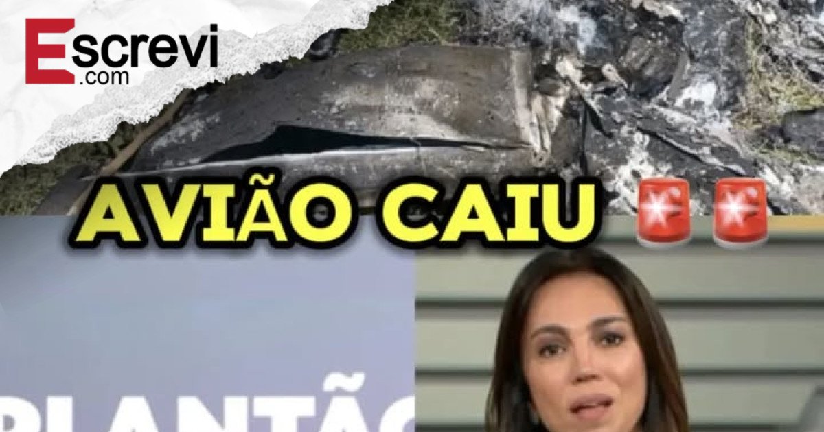 Mortes são confirmadas na queda do avião no RJ imagem principal