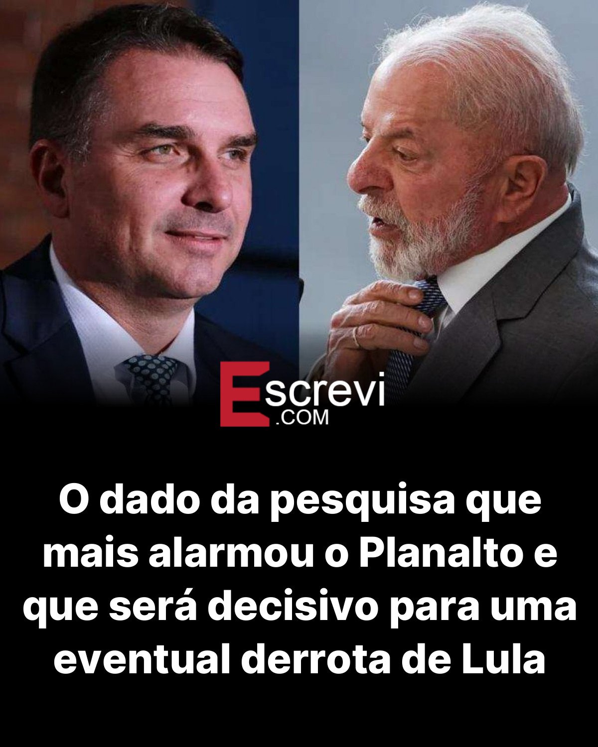 O dado da pesquisa que mais alarmou o Planalto e que será decisivo para uma eventual derrota de Lula card preto