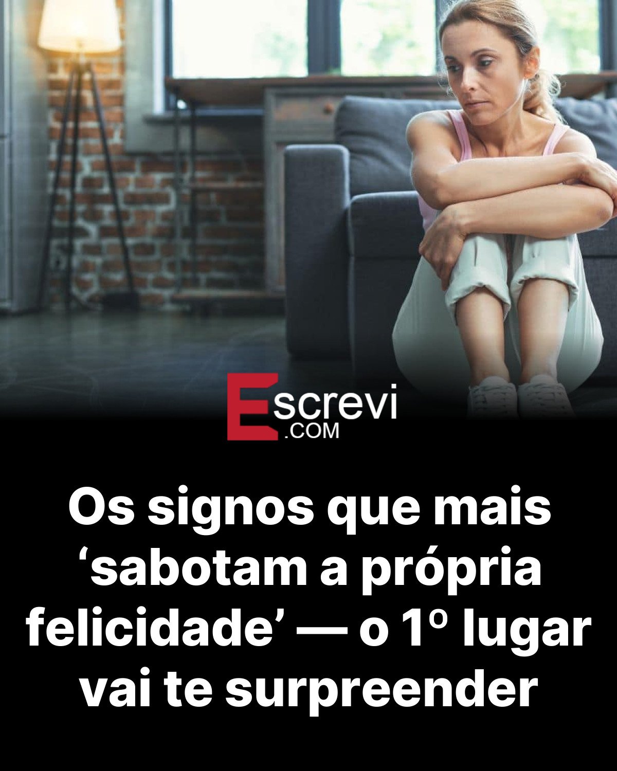Os signos que mais ‘sabotam a própria felicidade’ — o 1º lugar vai te surpreender card preto