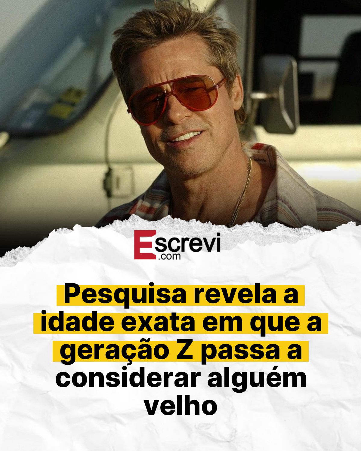 Pesquisa revela a idade exata em que a geração Z passa a considerar alguém velho card branco