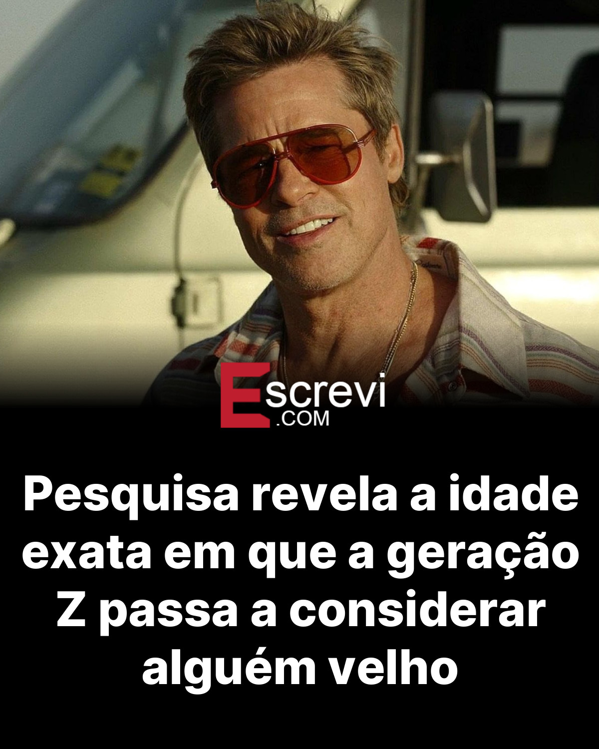 Pesquisa revela a idade exata em que a geração Z passa a considerar alguém velho card preto