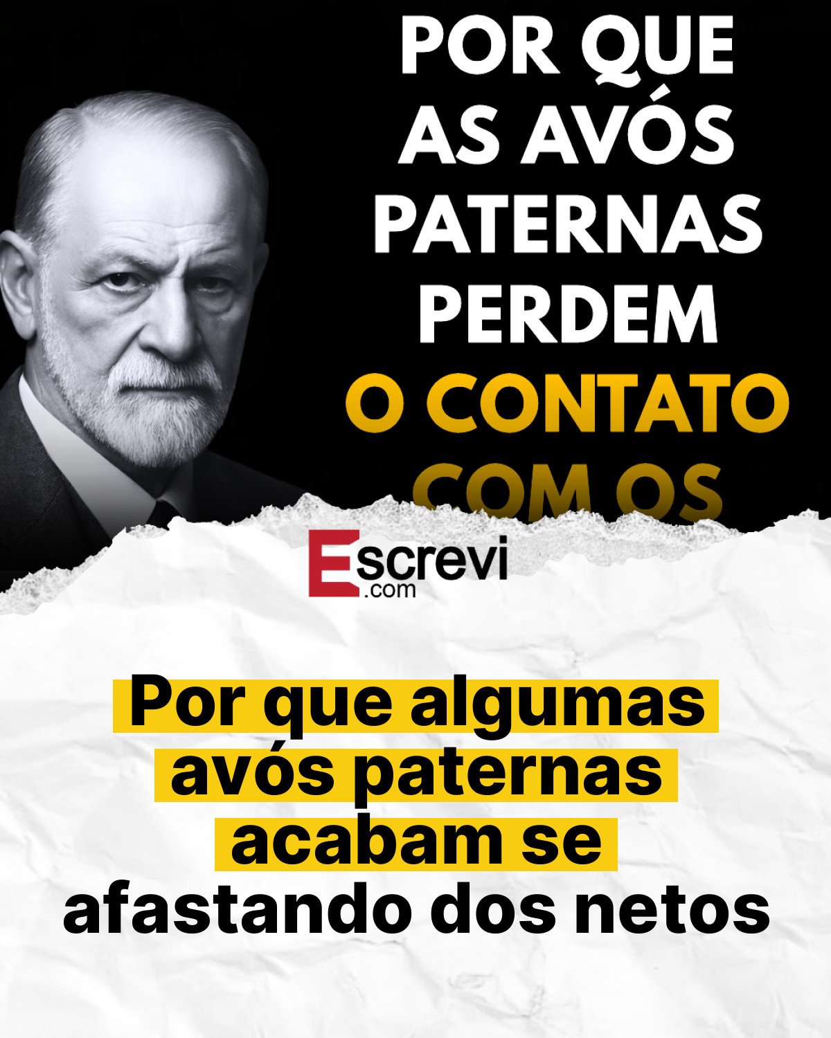 Por que algumas avós paternas acabam se afastando dos netos card branco