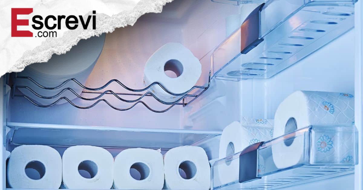 Por que colocar papel higiênico na geladeira pode ser uma boa ideia? Entenda imagem principal