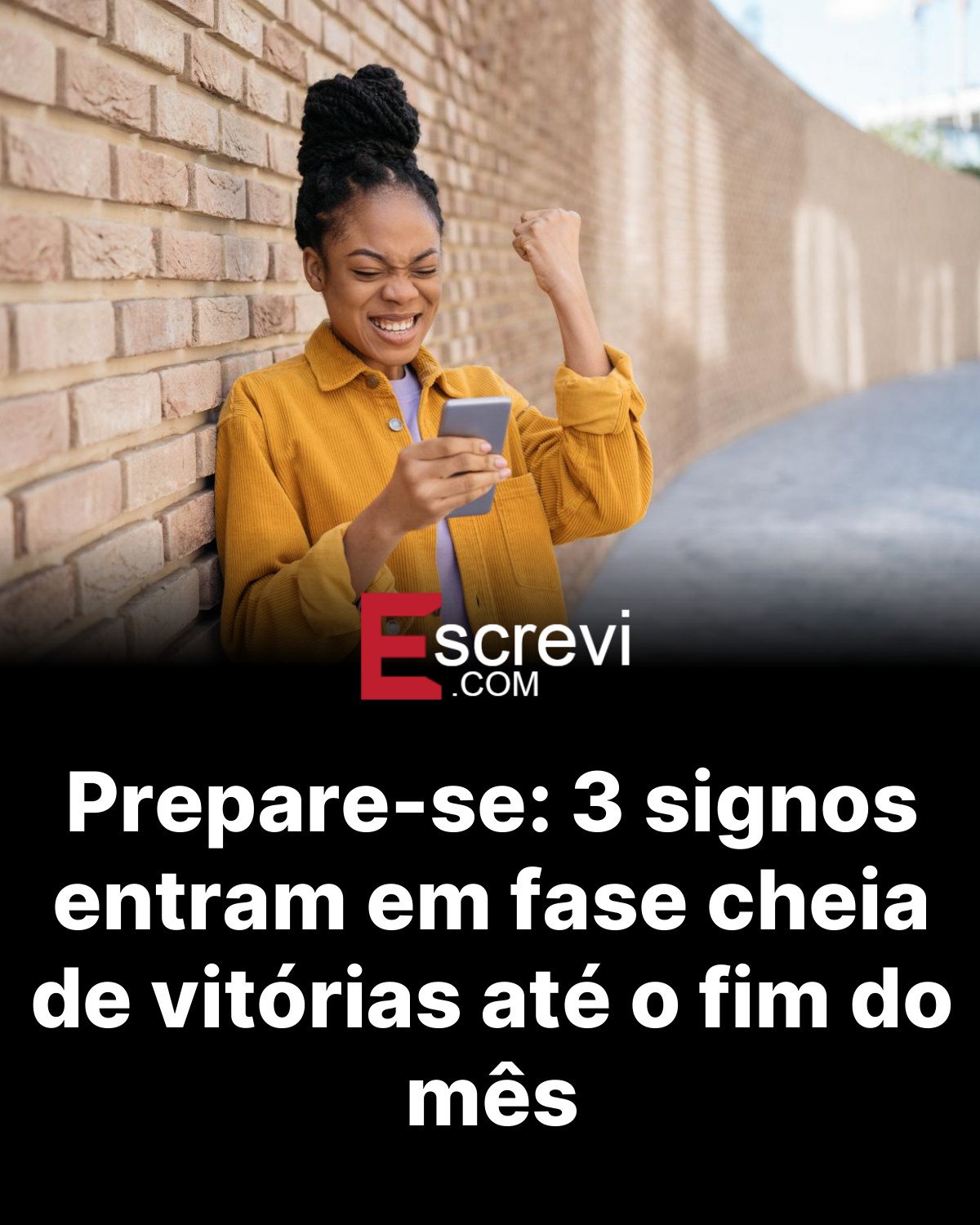 Prepare-se: 3 signos entram em fase cheia de vitórias até o fim do mês card preto