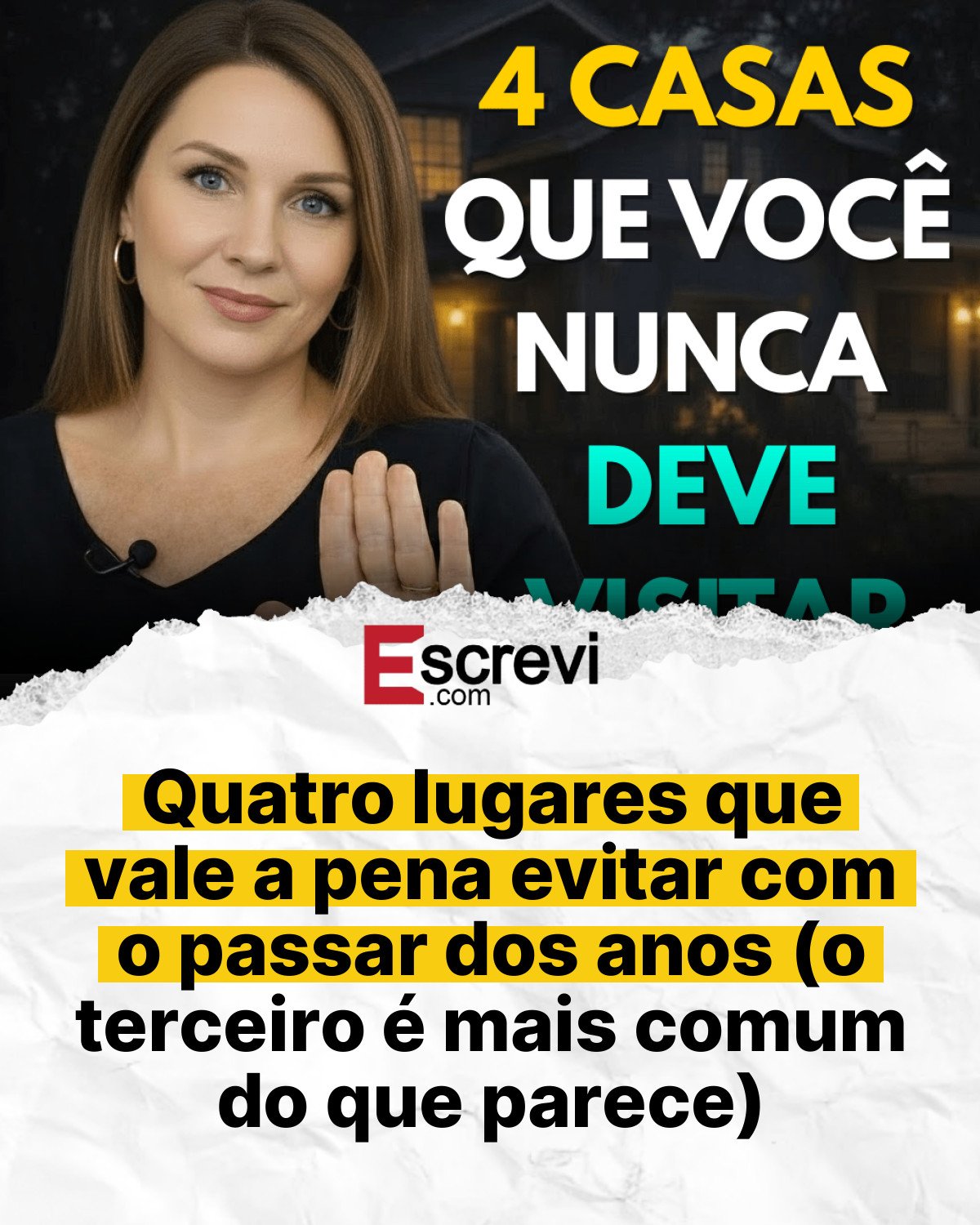 Quatro lugares que vale a pena evitar com o passar dos anos (o terceiro é mais comum do que parece) card branco