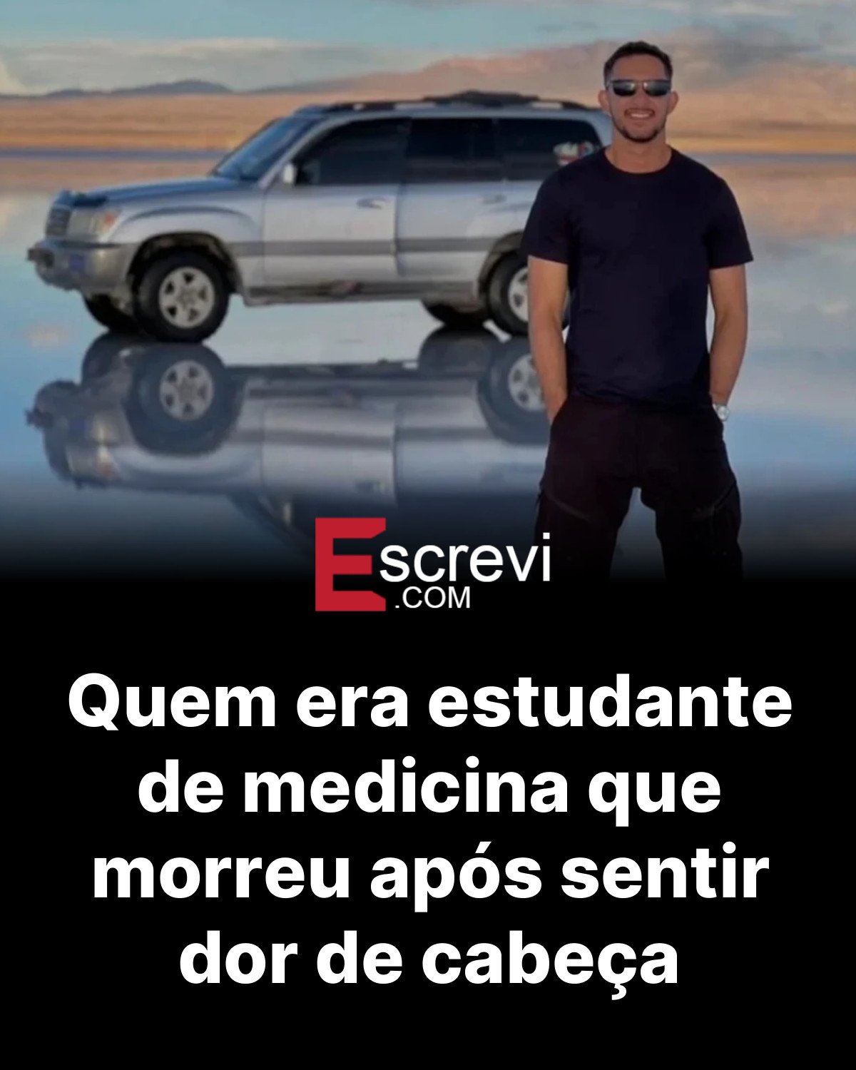 Quem era estudante de medicina que morreu após sentir dor de cabeça card preto