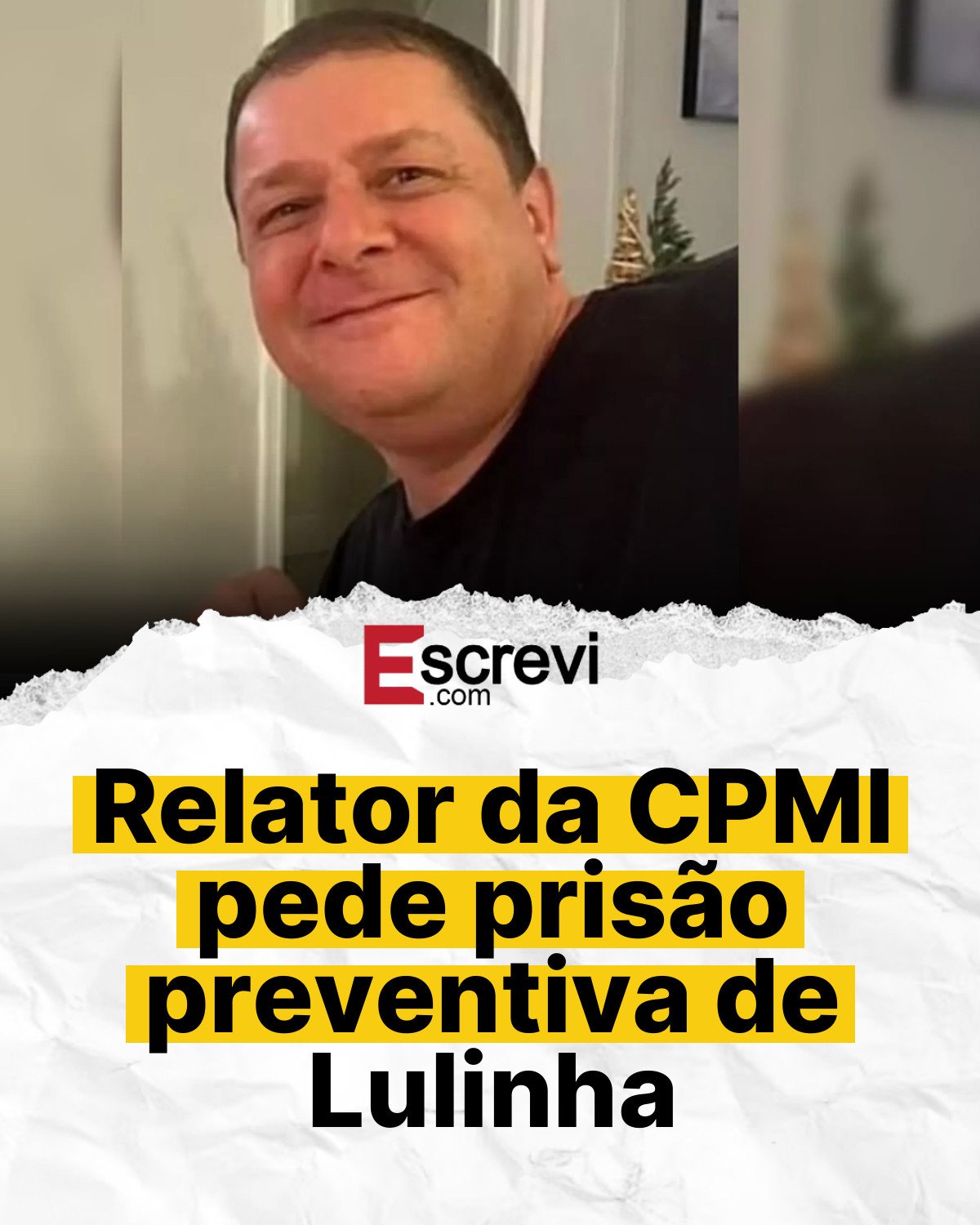 Relator da CPMI pede prisão preventiva de Lulinha card branco