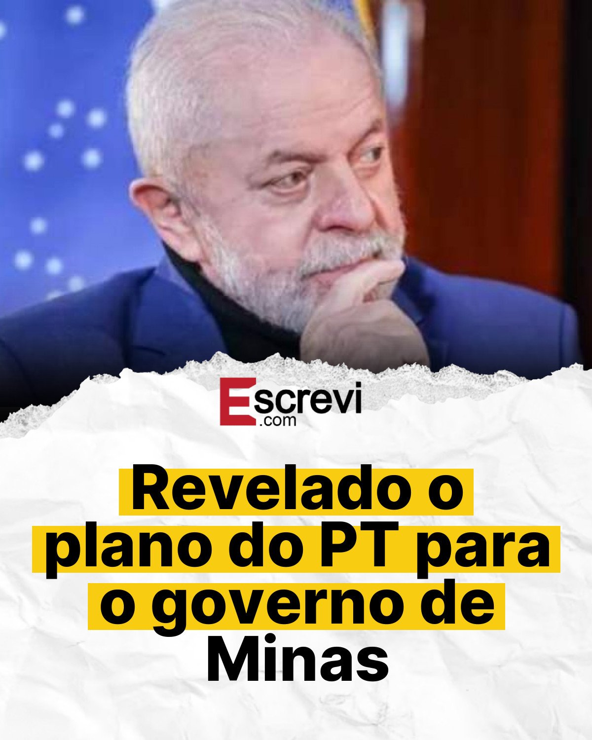 Revelado o plano do PT para o governo de Minas card branco