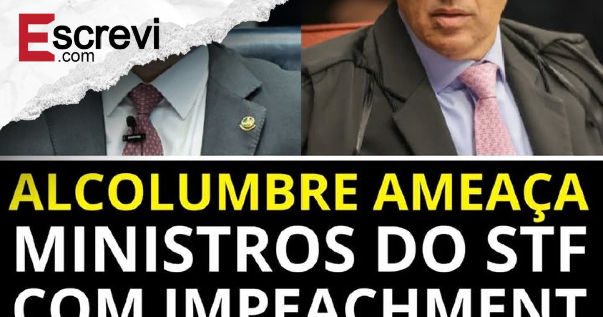 REVIRAVOLTA – DAVI ALCOLUMBRE FAZ PRESSÃO COM IMPEACHMENT DE MINISTROS CONTRA CPMI DO INSS E MASTER – News imagem principal