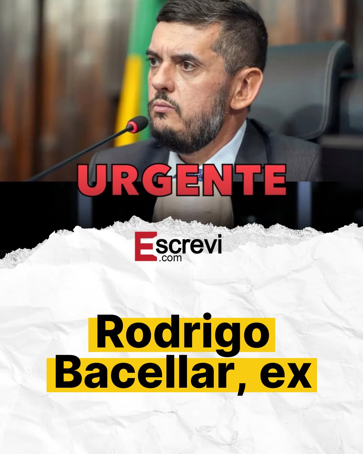 Rodrigo Bacellar, ex card branco