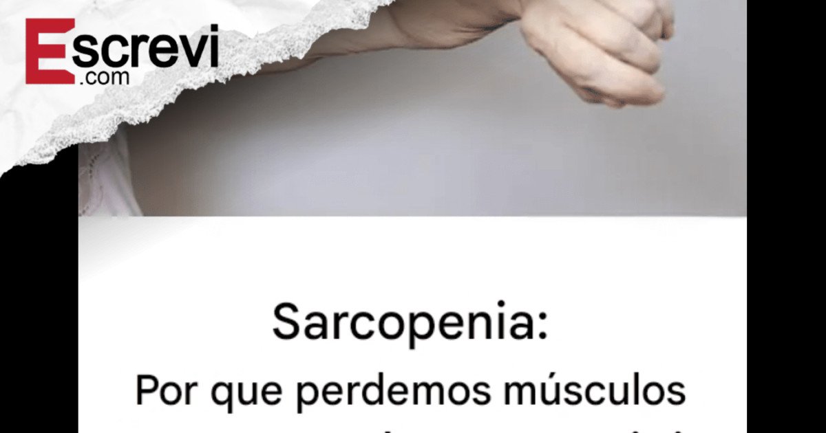 Sarcopenia: causas da perda de massa muscular e como recuperar a força imagem principal