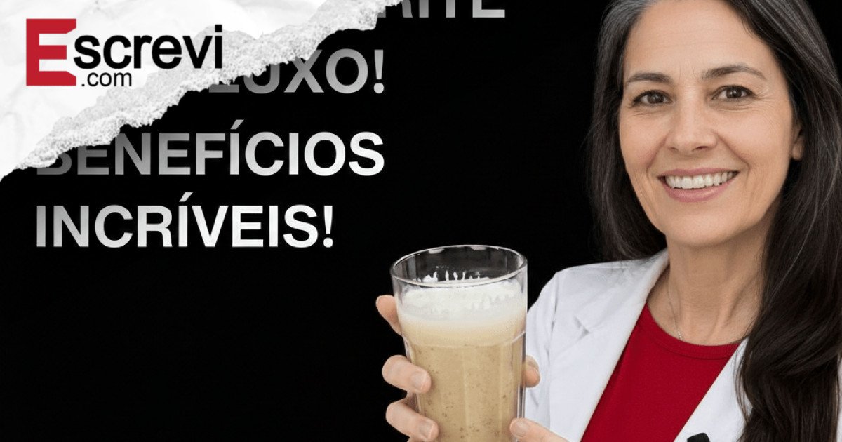 Só 1 copo por dia para ajudar na gastrite, no refluxo e na digestão! Fácil, econômico e perfeito para começar o dia imagem principal