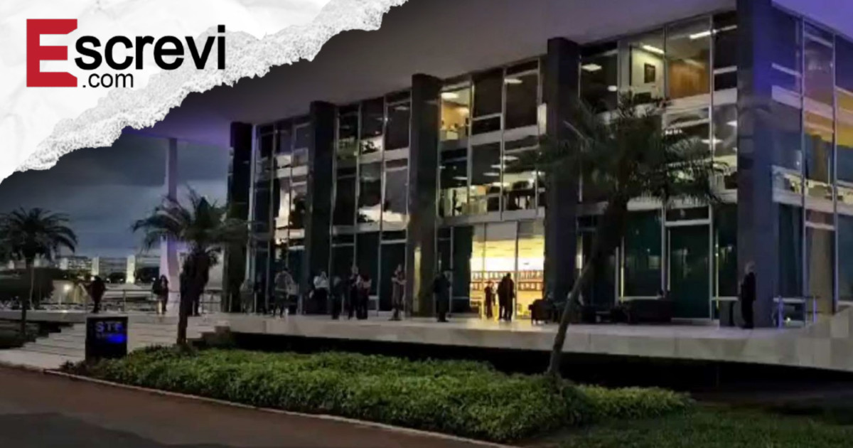 Surgem imagens do STF sendo esvaziado às pressas e motivo é revelado imagem principal