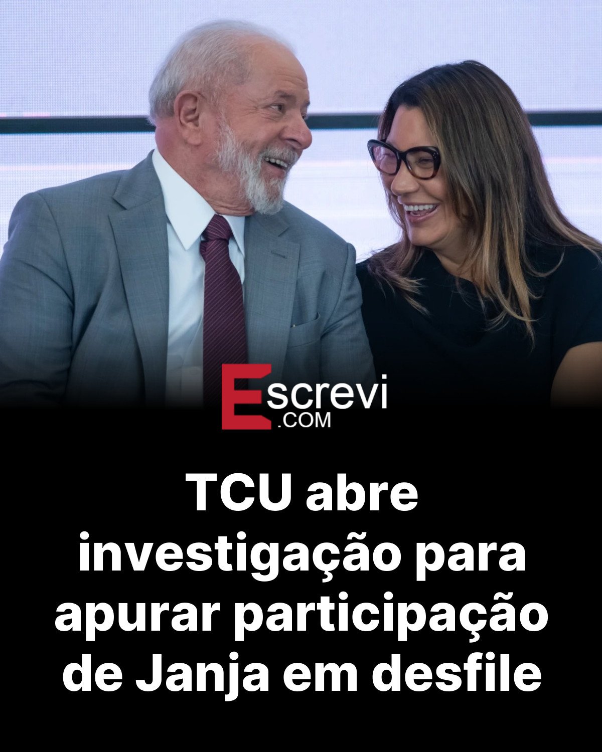 TCU abre investigação para apurar participação de Janja em desfile card preto