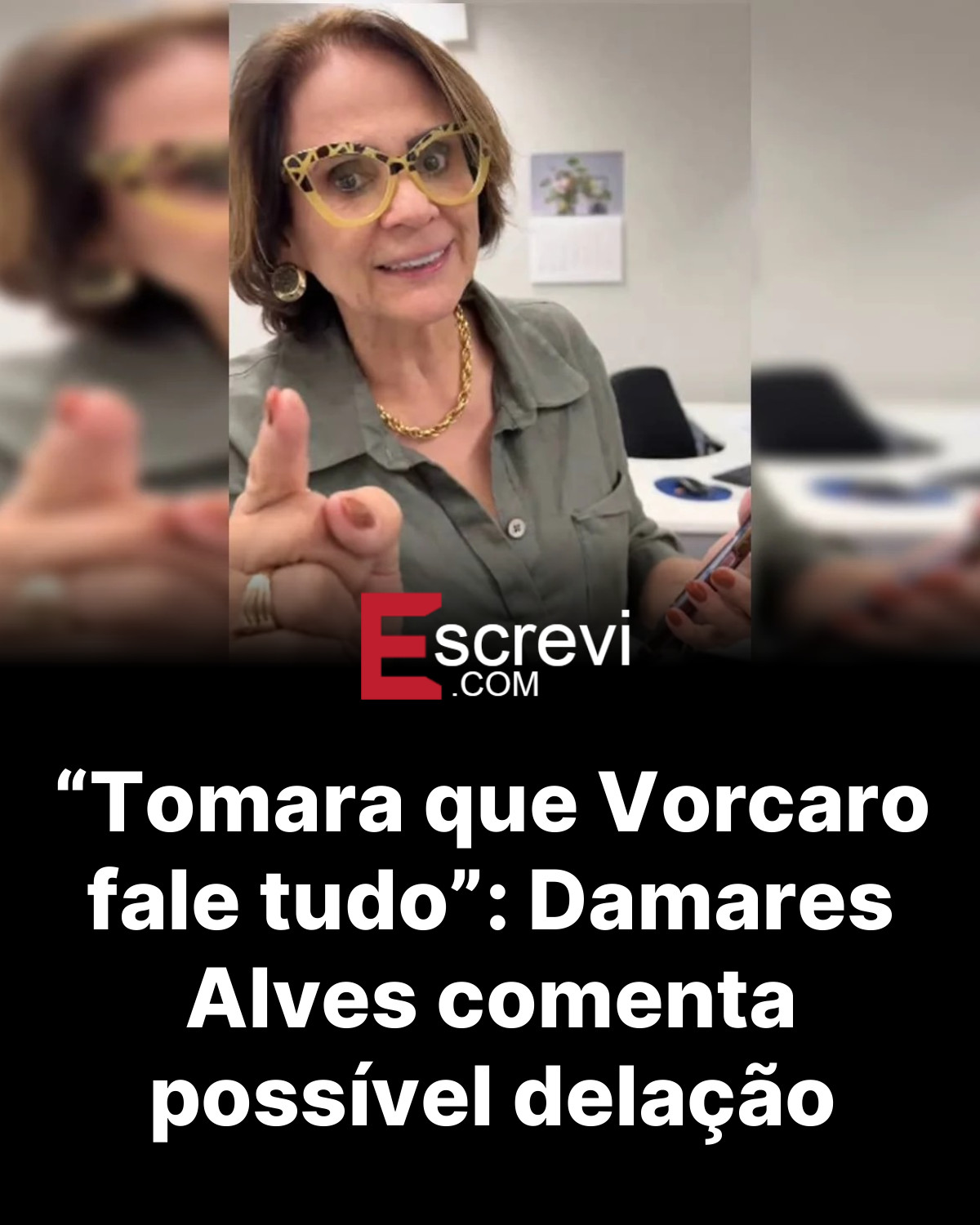 “Tomara que Vorcaro fale tudo”: Damares Alves comenta possível delação card preto