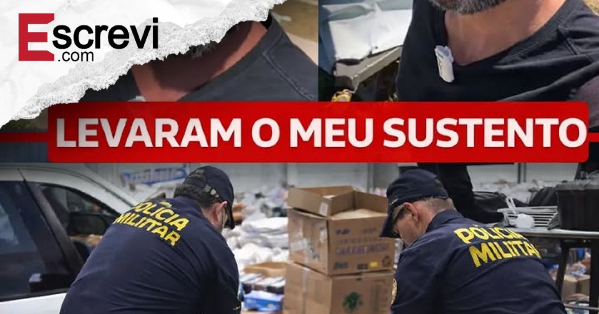 “Trabalhador, não bandido”: Ex imagem principal