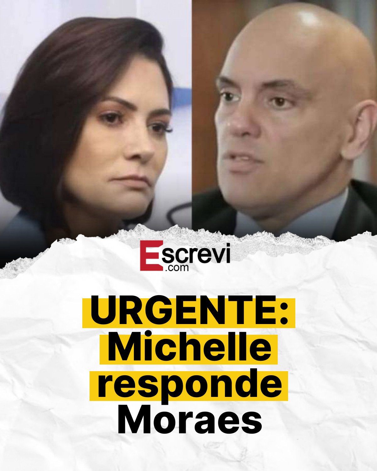 URGENTE: Michelle responde Moraes card branco