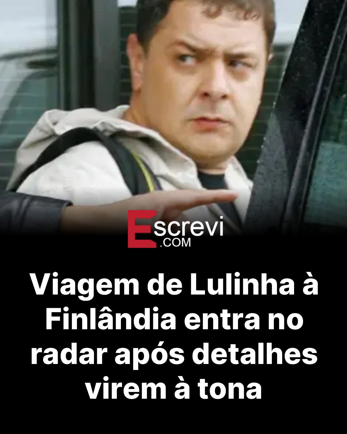 Viagem de Lulinha à Finlândia entra no radar após detalhes virem à tona card preto