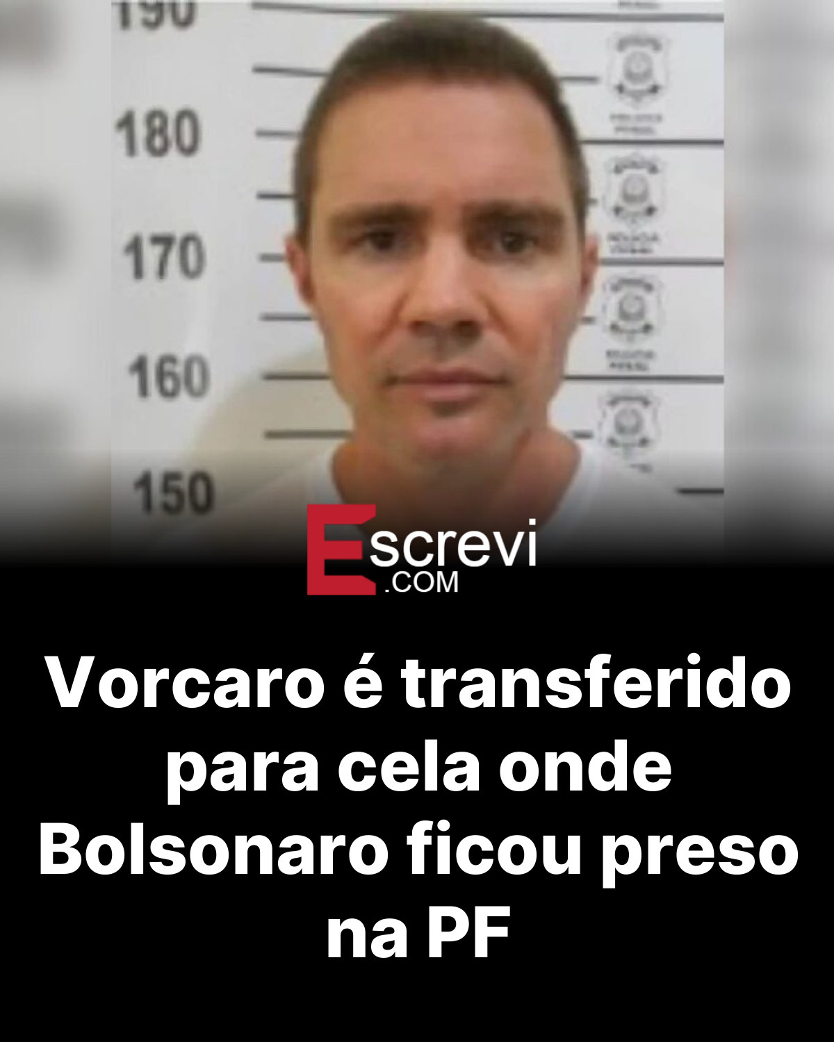 Vorcaro é transferido para cela onde Bolsonaro ficou preso na PF card preto