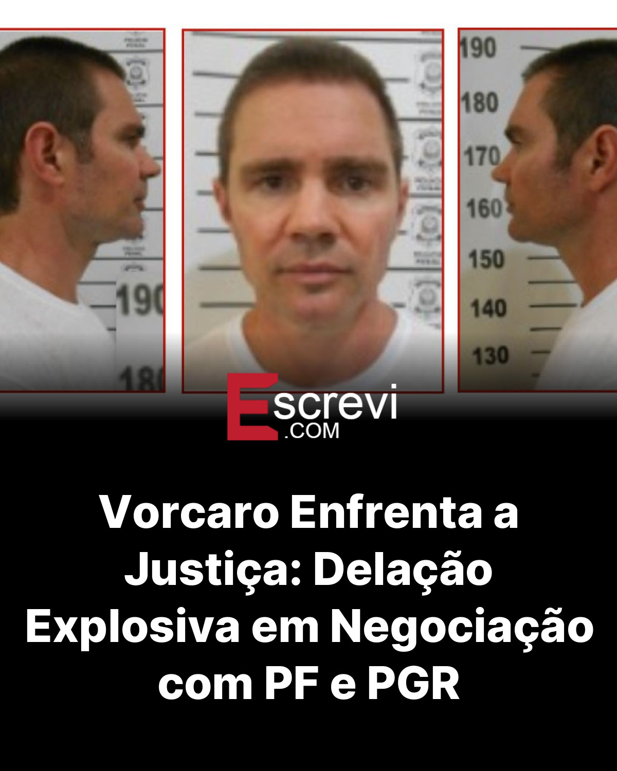 Vorcaro Enfrenta a Justiça: Delação Explosiva em Negociação com PF e PGR card preto