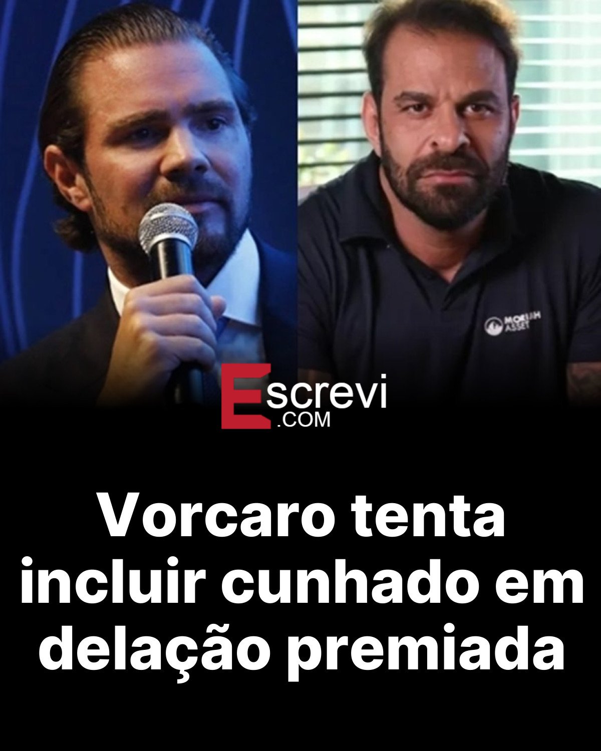 Vorcaro tenta incluir cunhado em delação premiada card preto