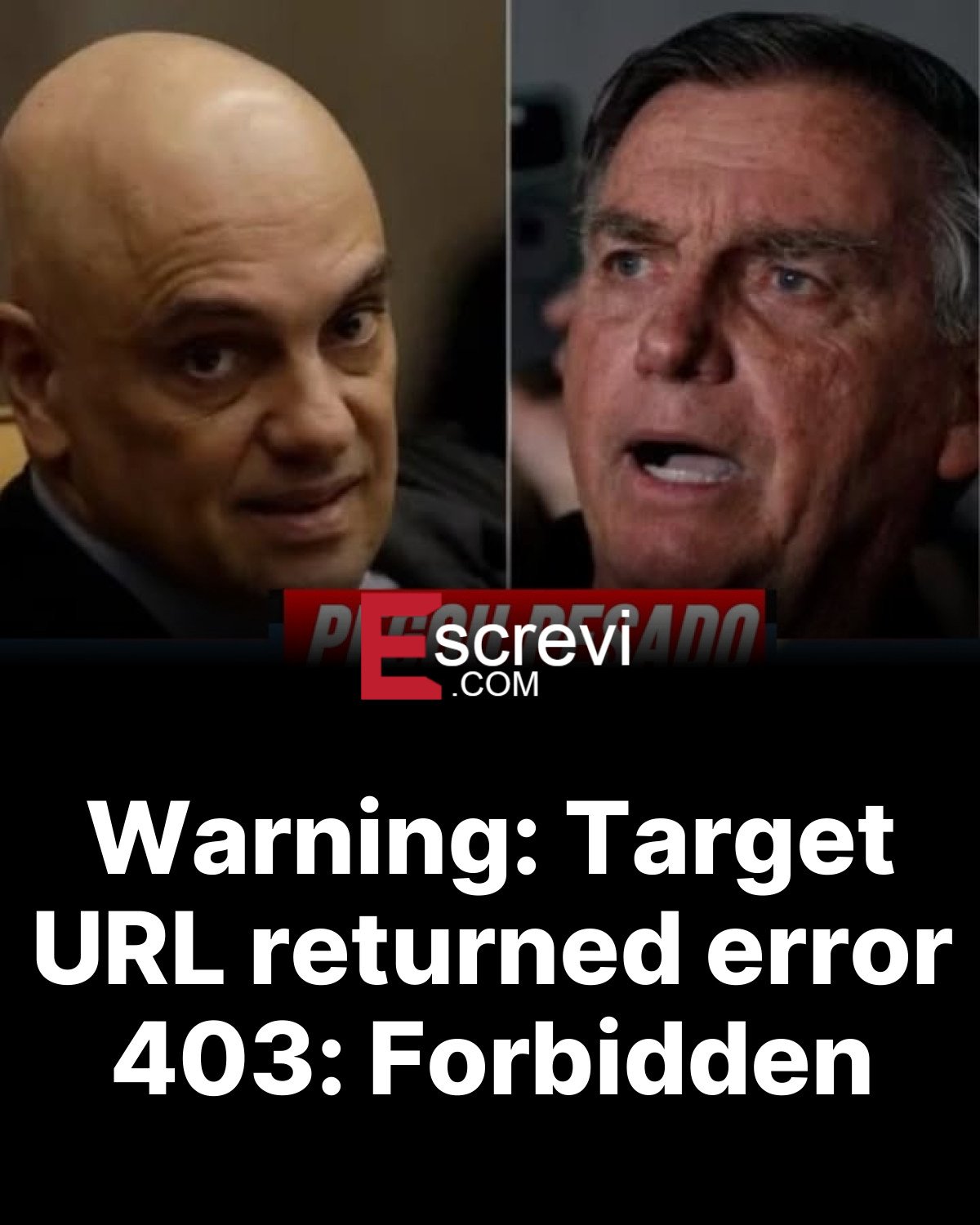 Warning: Target URL returned error 403: Forbidden card preto