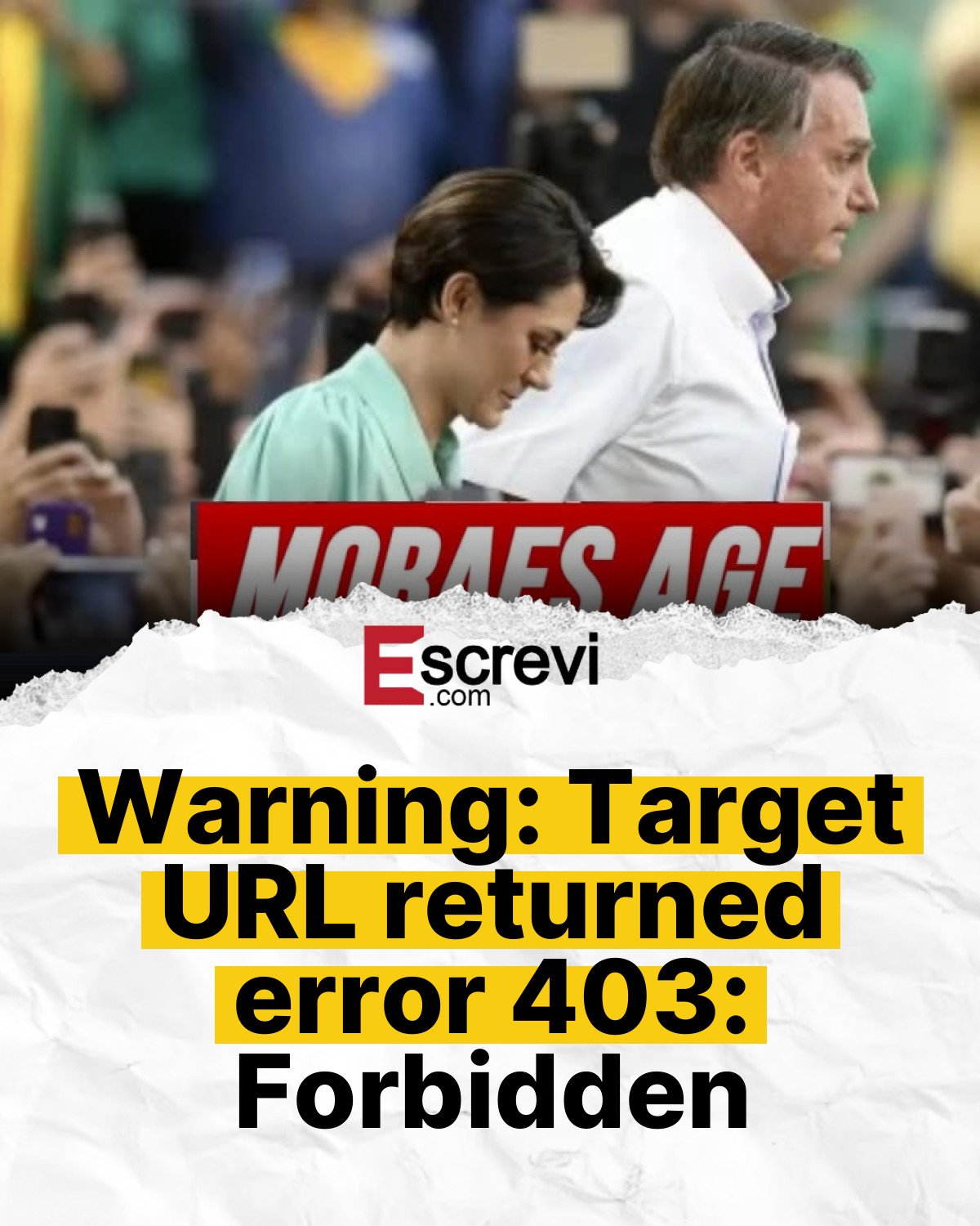 Warning: Target URL returned error 403: Forbidden card branco