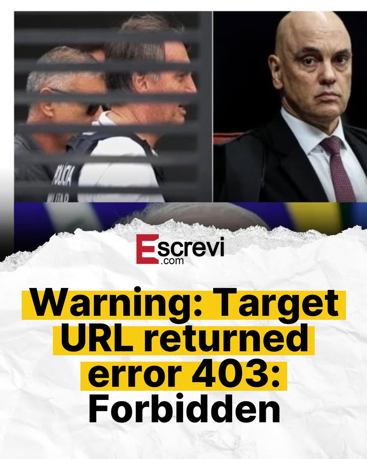 Warning: Target URL returned error 403: Forbidden card branco