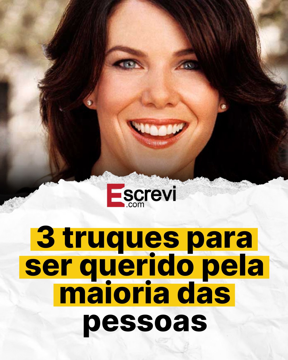 3 truques para ser querido pela maioria das pessoas card branco