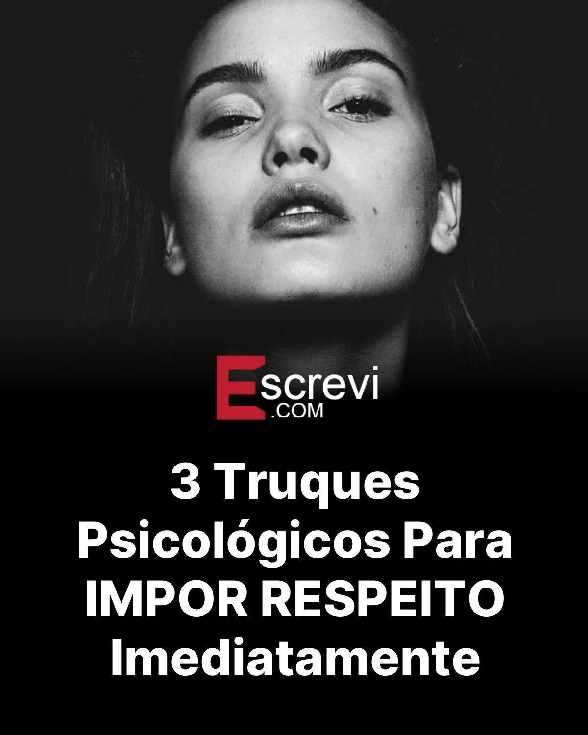3 Truques Psicológicos Para IMPOR RESPEITO Imediatamente card preto