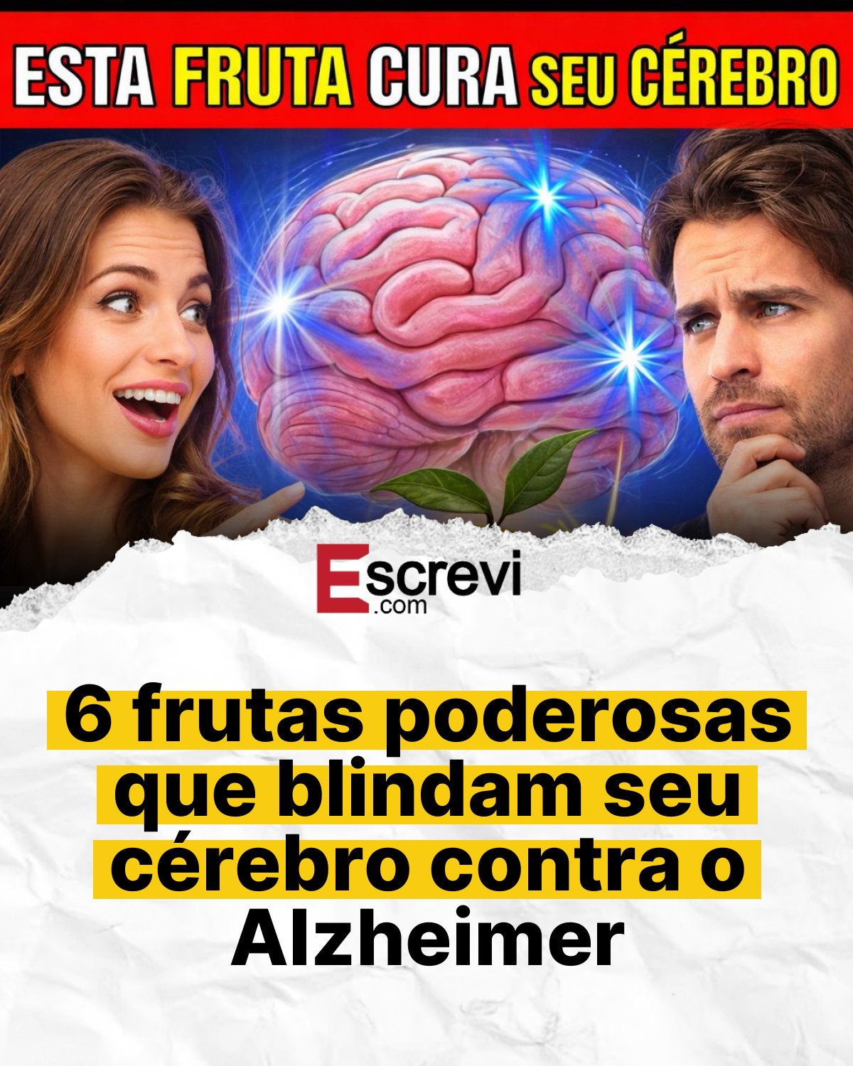 6 frutas poderosas que blindam seu cérebro contra o Alzheimer card branco
