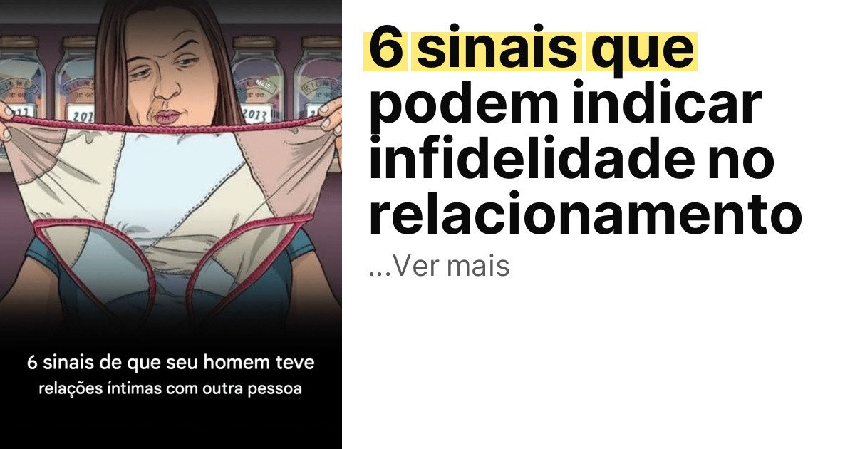 6 sinais que podem indicar infidelidade no relacionamento imagem principal