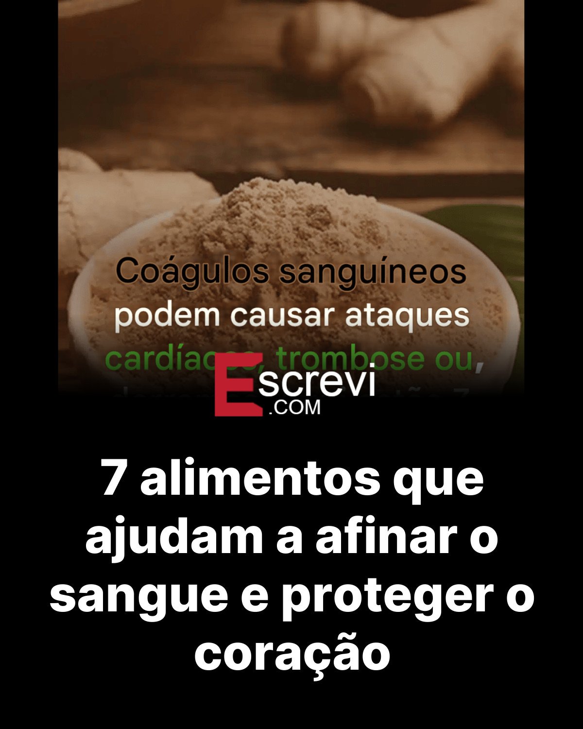 7 alimentos que ajudam a afinar o sangue e proteger o coração card preto