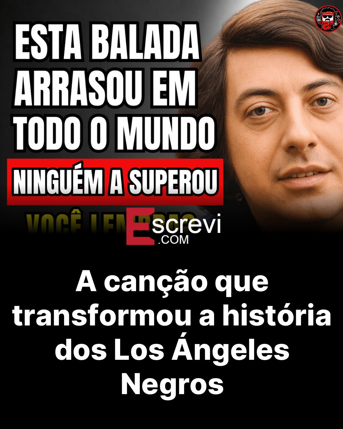 A canção que transformou a história dos Los Ángeles Negros card preto