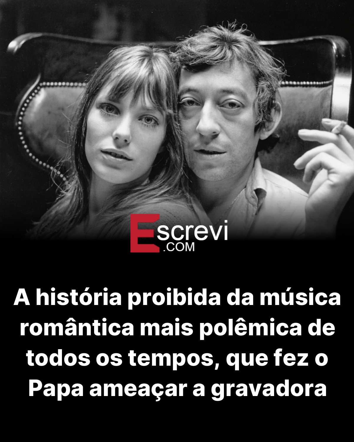 A história proibida da música romântica mais polêmica de todos os tempos, que fez o Papa ameaçar a gravadora card preto