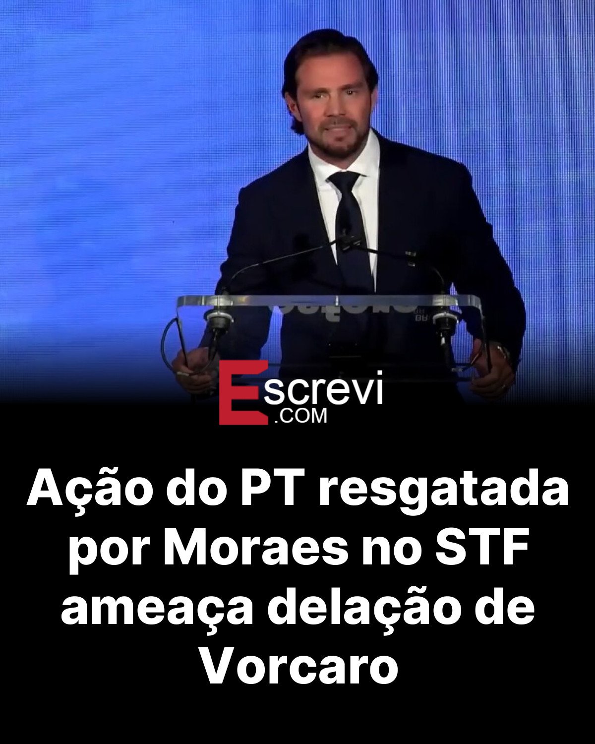 Ação do PT resgatada por Moraes no STF ameaça delação de Vorcaro card preto
