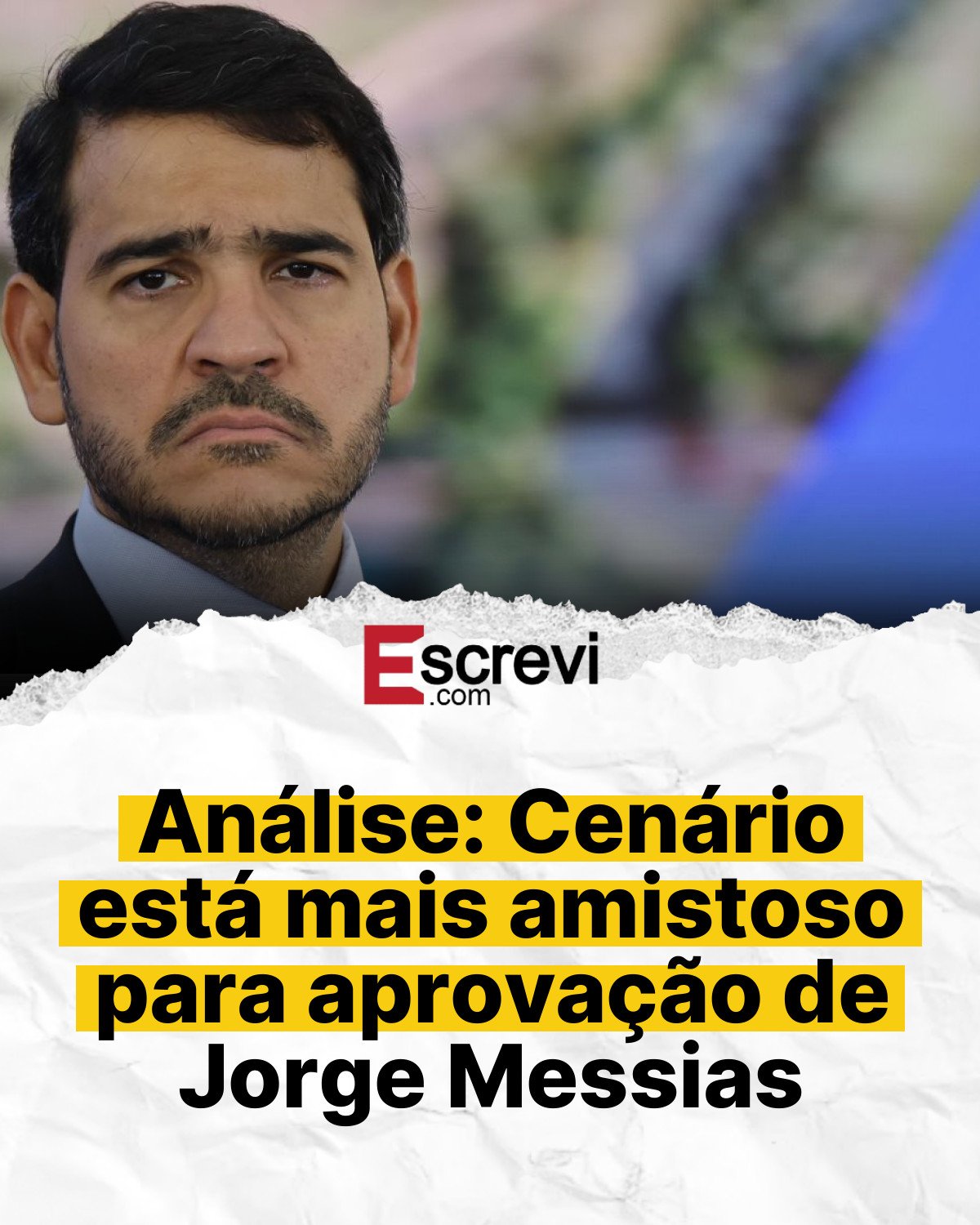 Análise: Cenário está mais amistoso para aprovação de Jorge Messias card branco