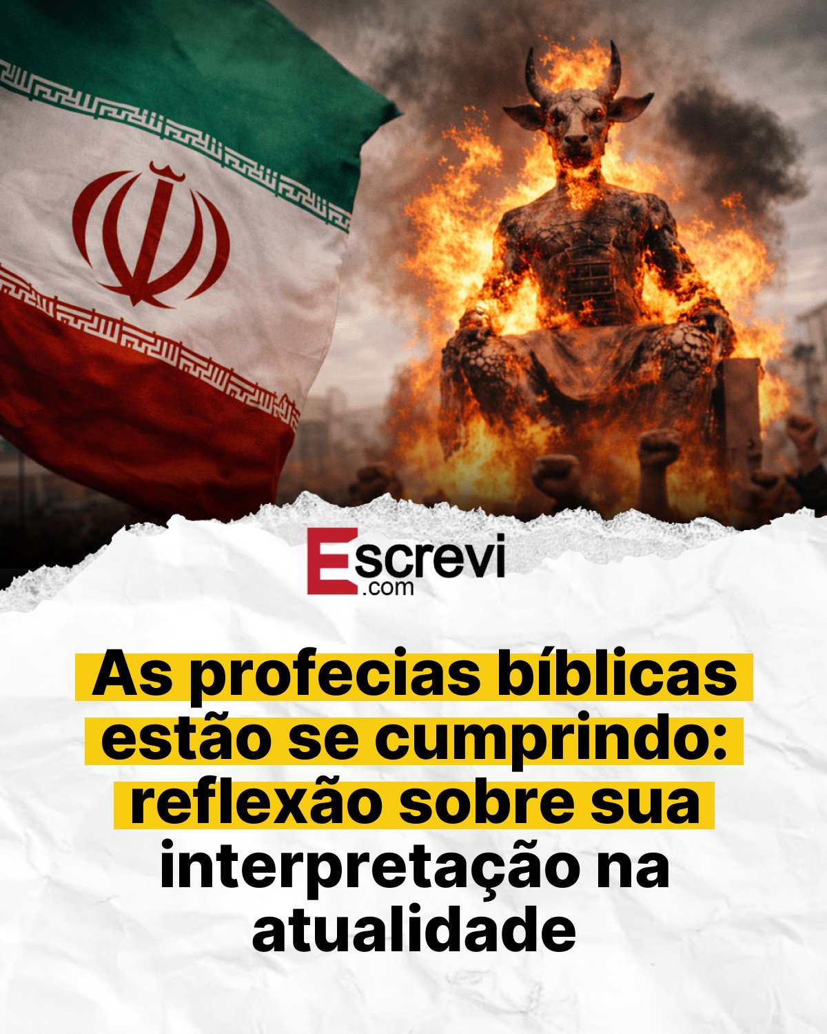 As profecias bíblicas estão se cumprindo: reflexão sobre sua interpretação na atualidade card branco