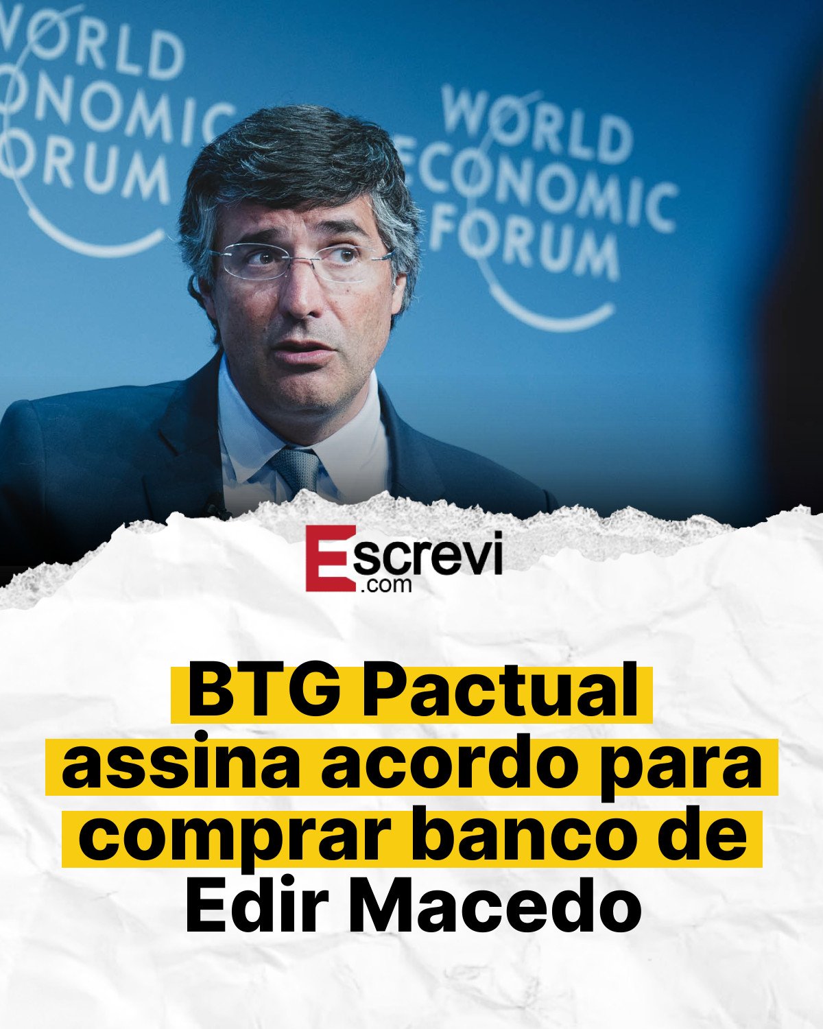BTG Pactual assina acordo para comprar banco de Edir Macedo card branco