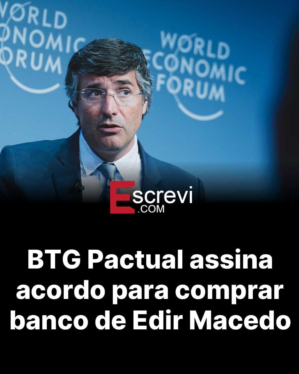BTG Pactual assina acordo para comprar banco de Edir Macedo card preto