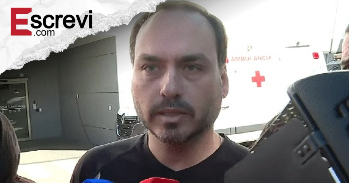 Carlos deixa a casa de Bolsonaro reclamando de dividir o tempo das visitas entre os irmãos imagem principal