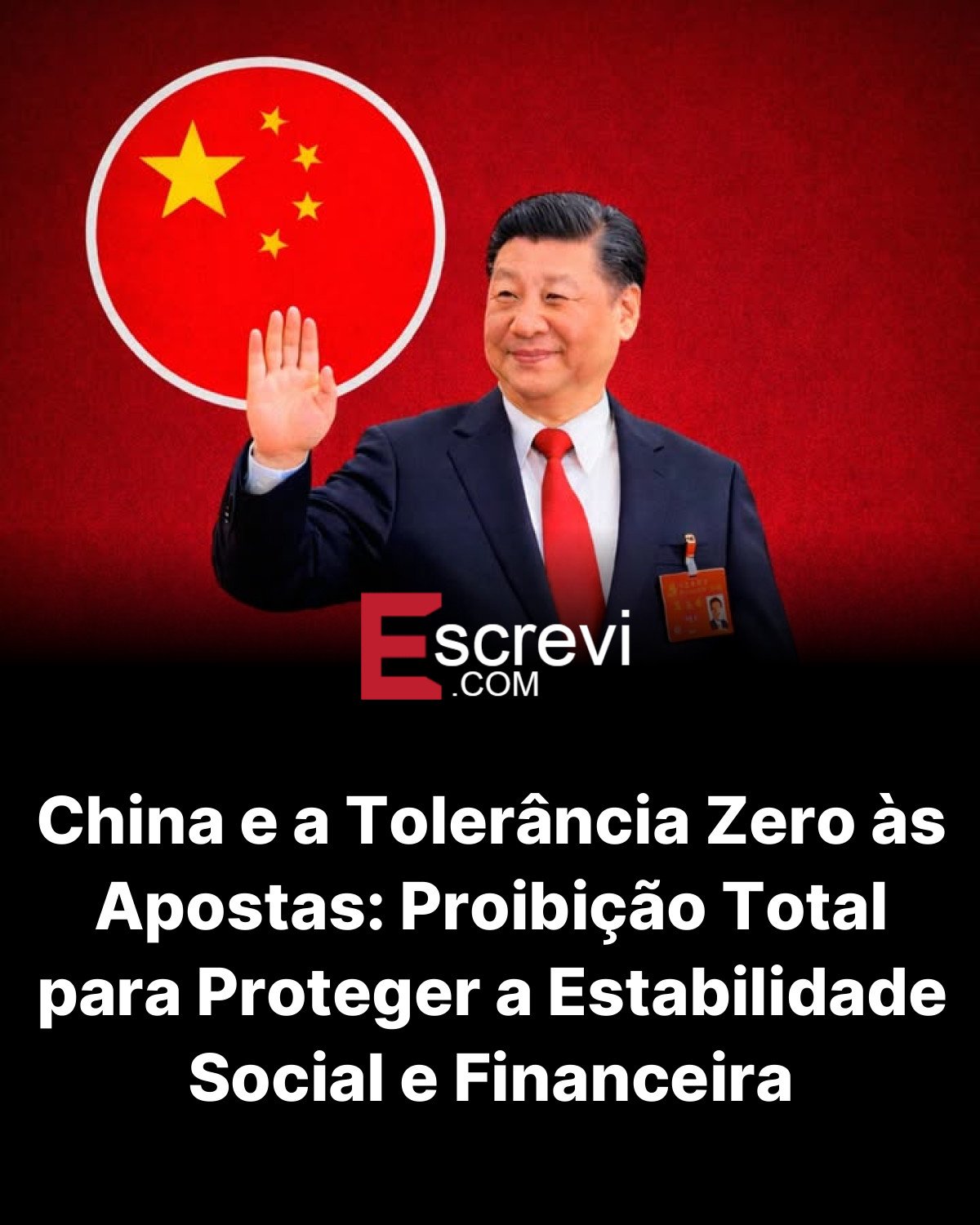 China e a Tolerância Zero às Apostas: Proibição Total para Proteger a Estabilidade Social e Financeira card preto