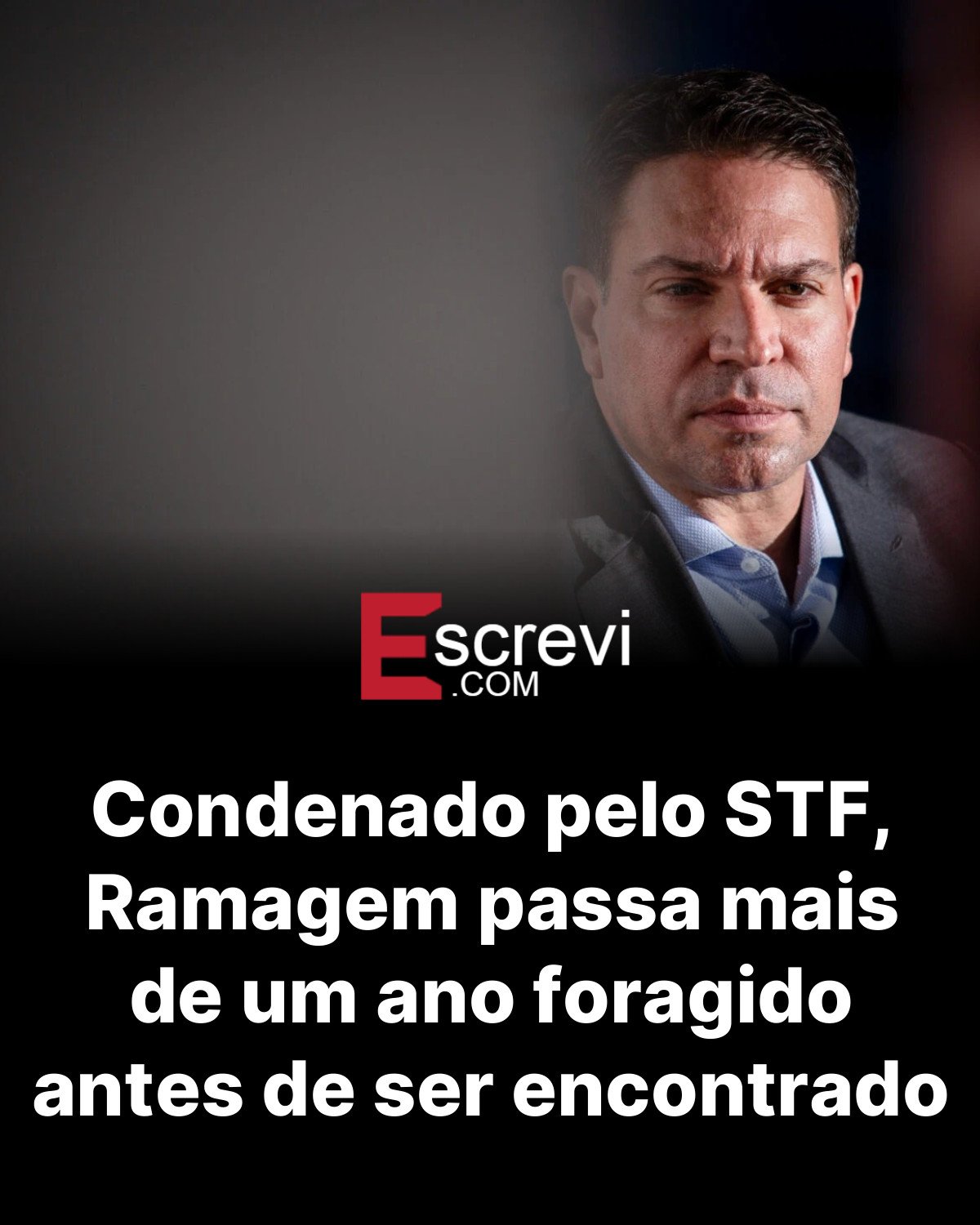 Condenado pelo STF, Ramagem passa mais de um ano foragido antes de ser encontrado card preto