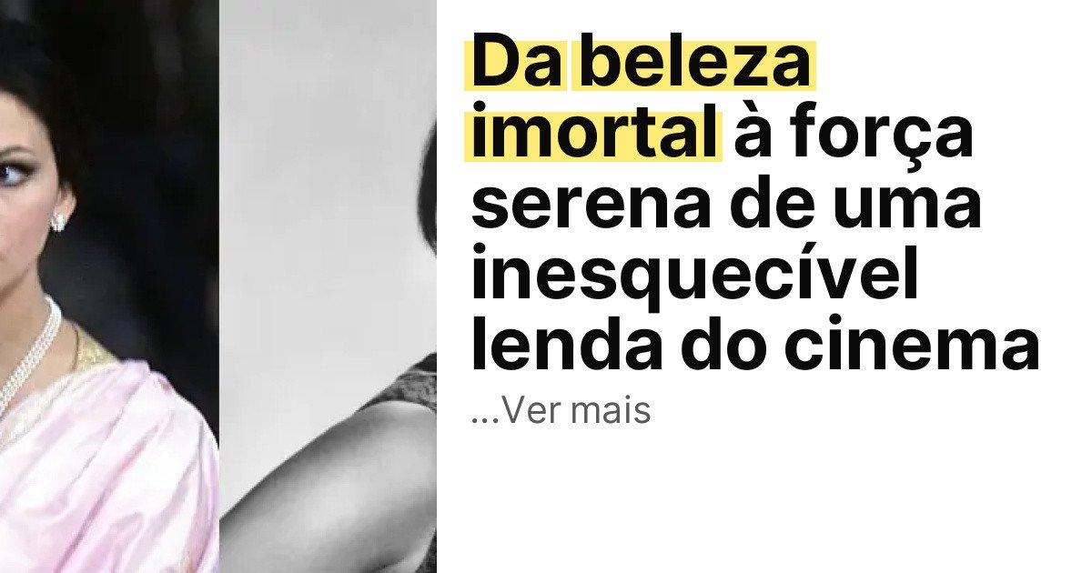 Da beleza imortal à força serena de uma inesquecível lenda do cinema imagem principal