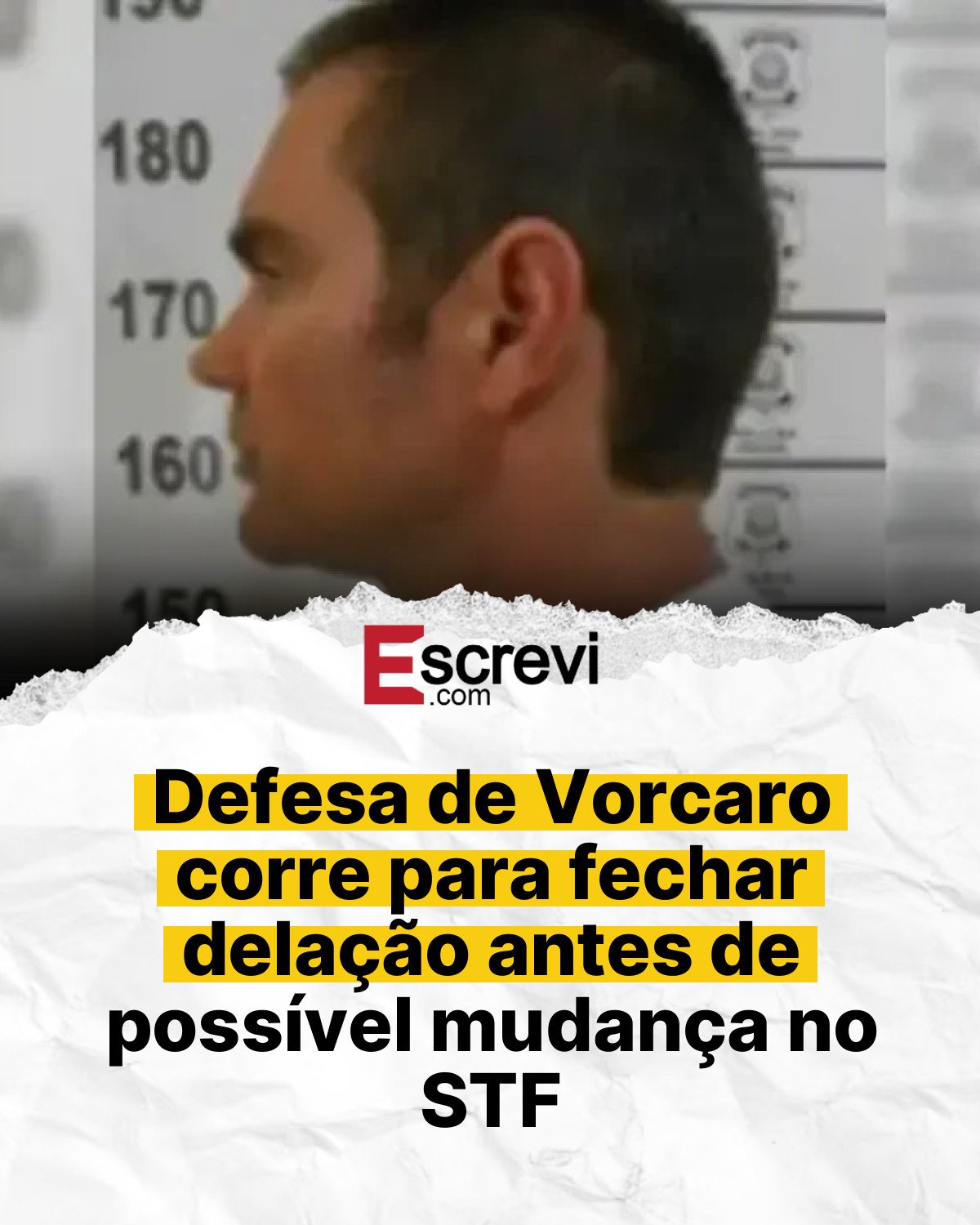 Defesa de Vorcaro corre para fechar delação antes de possível mudança no STF card branco