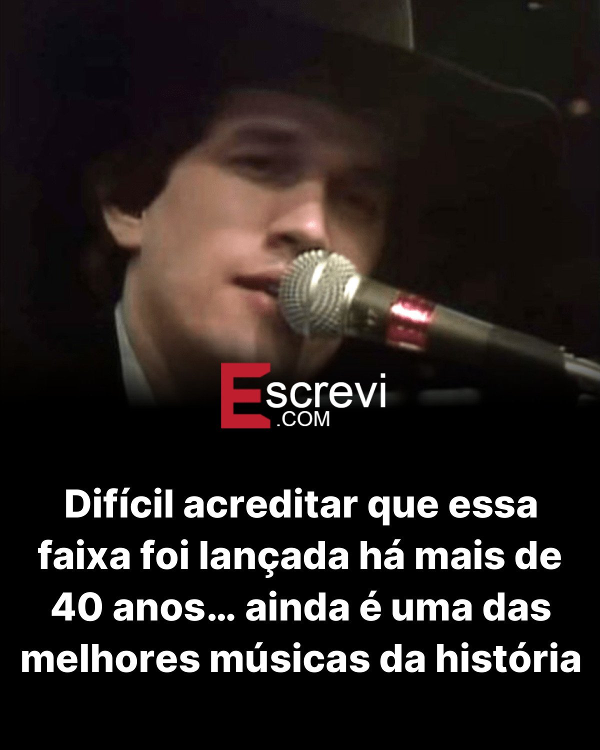 Difícil acreditar que essa faixa foi lançada há mais de 40 anos… ainda é uma das melhores músicas da história card preto