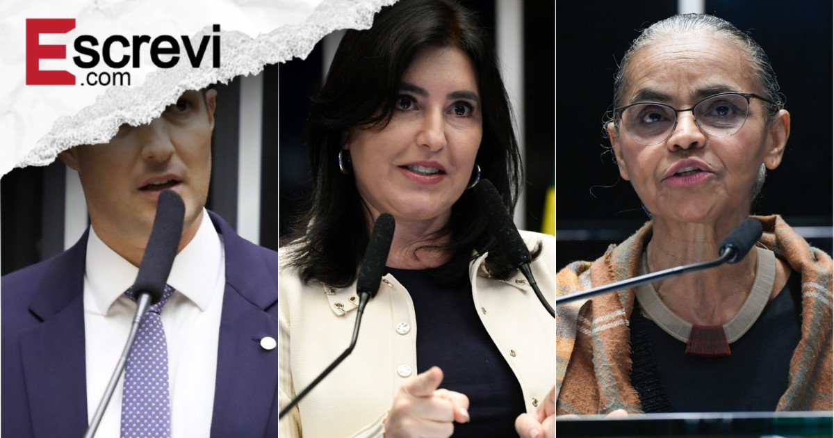 Disputa ao Senado em SP tem empate entre Derrite, Tebet e Marina imagem principal