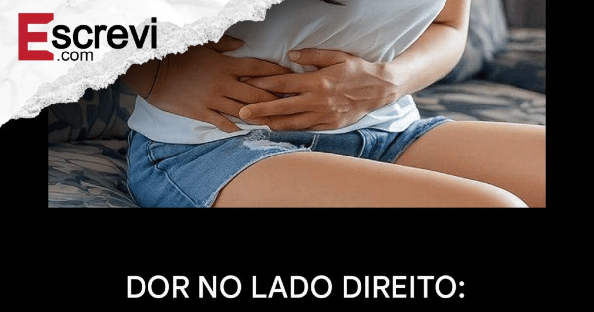 Dor no lado direito do abdômen: causas comuns e sinais que merecem atenção imagem principal