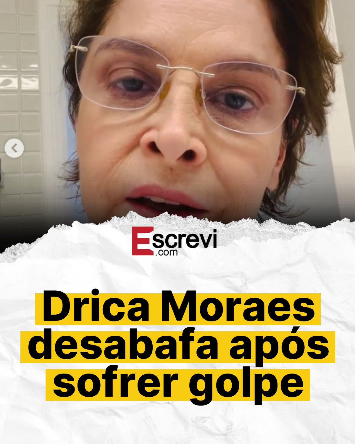 Drica Moraes desabafa após sofrer golpe card branco