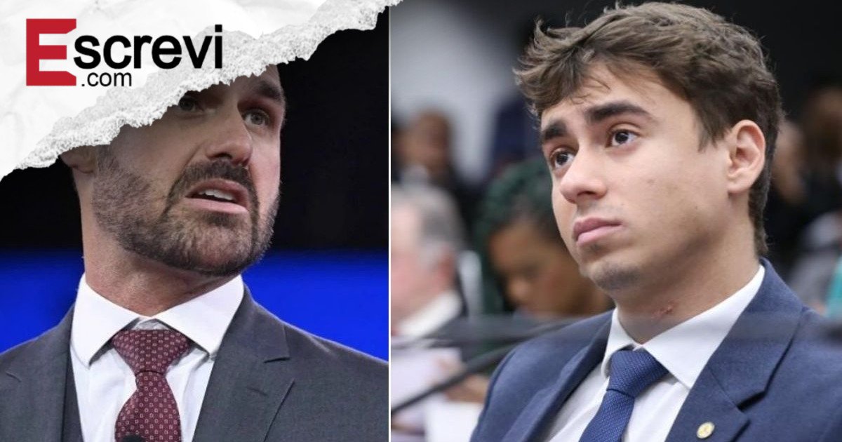 Eduardo Bolsonaro diz que ‘holofotes e fama fizeram mal’ a Nikolas Ferreira em ataque na web imagem principal